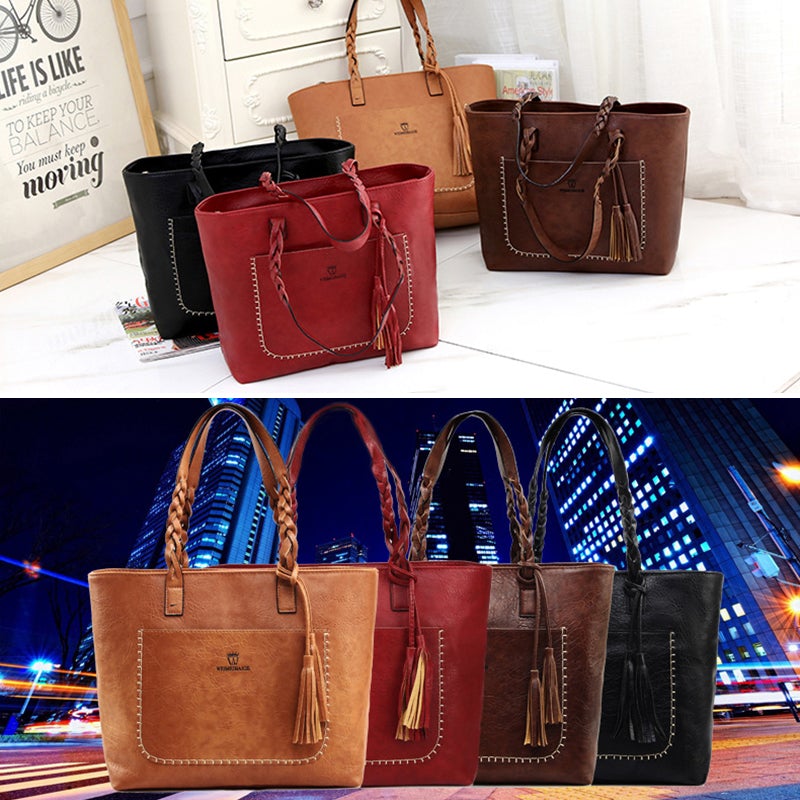 Women's Fashion Leather Handbag