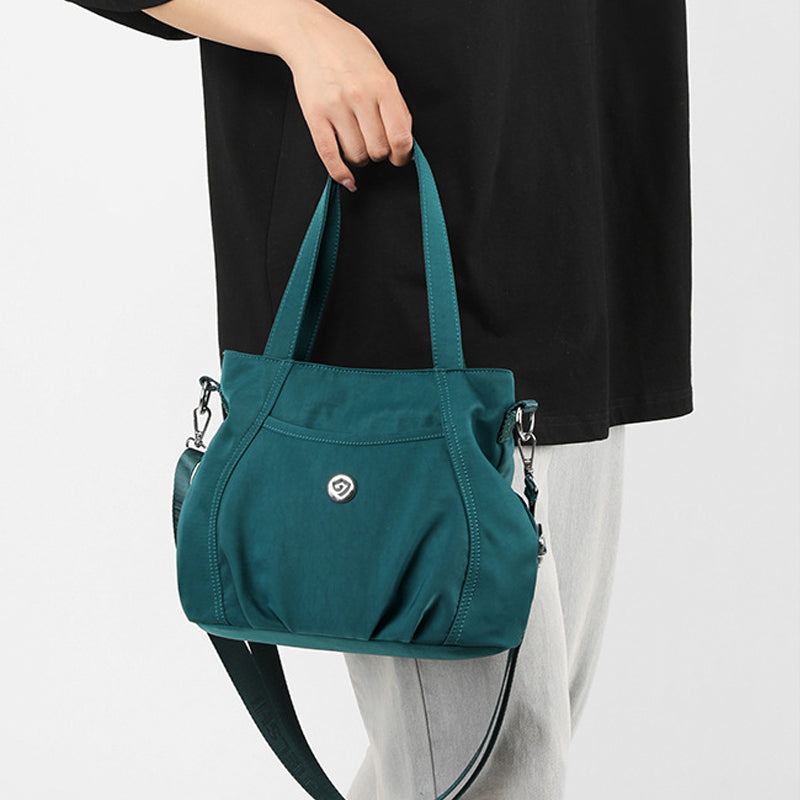 Women's Crossbody Lightweight Multi-Pocket Zipper Pocket Nylon Shoulder Bag