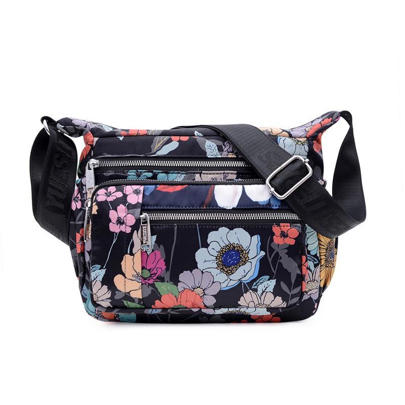 Multi-Pocket Waterproof Messenger Bag