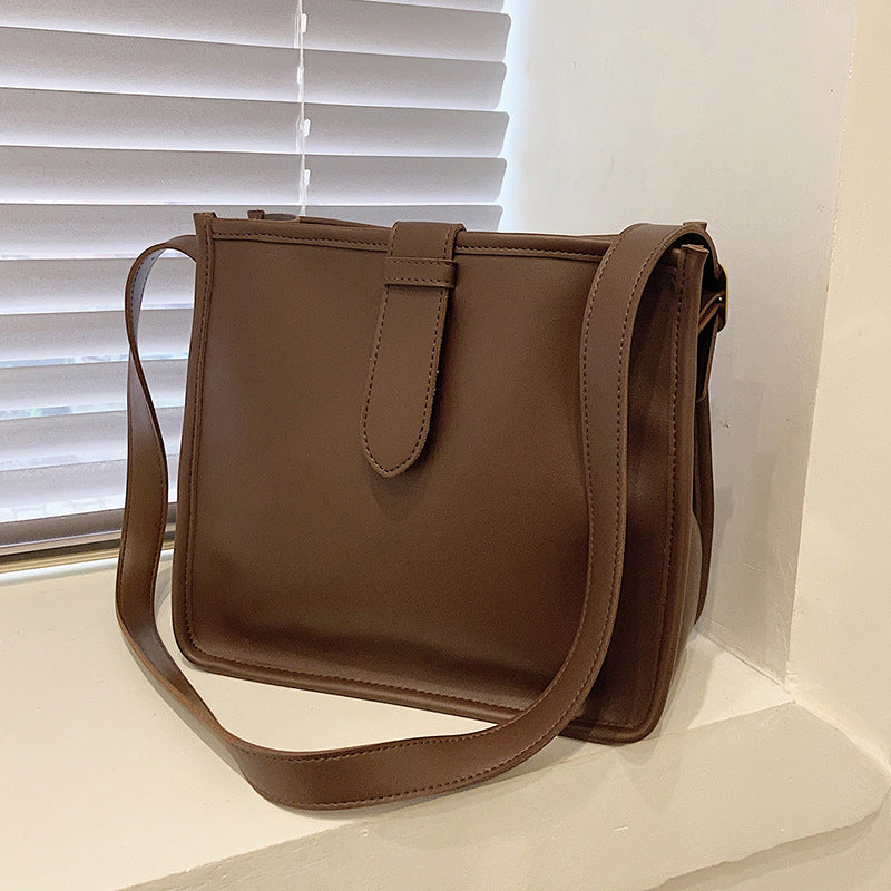 Vintage Bucket Messenger Bag