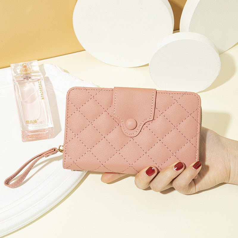 Korean Diamond Lattice Coin Purse