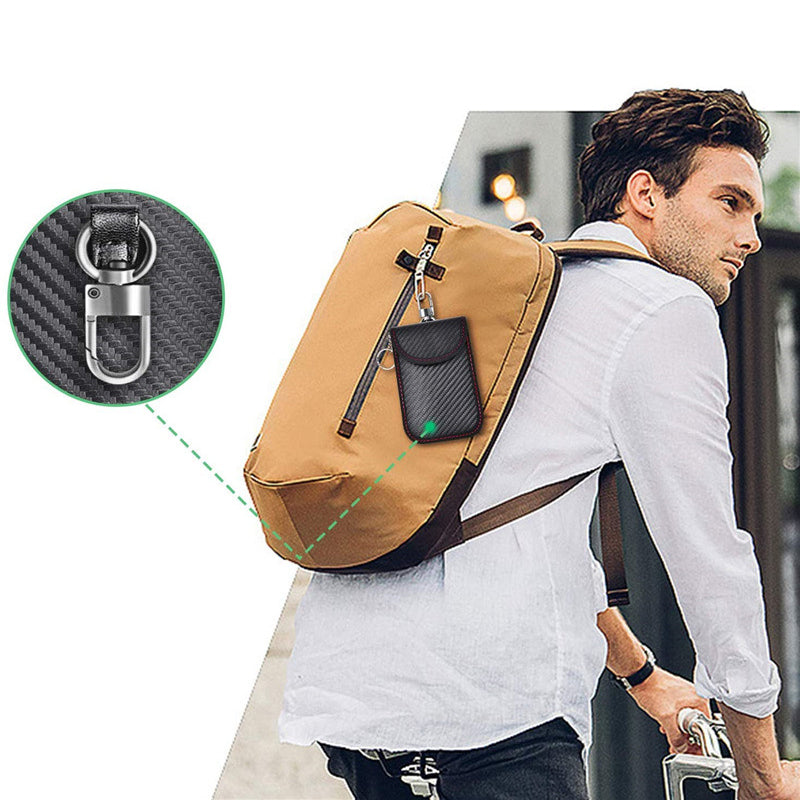 Carbon Fiber Shield Key Case