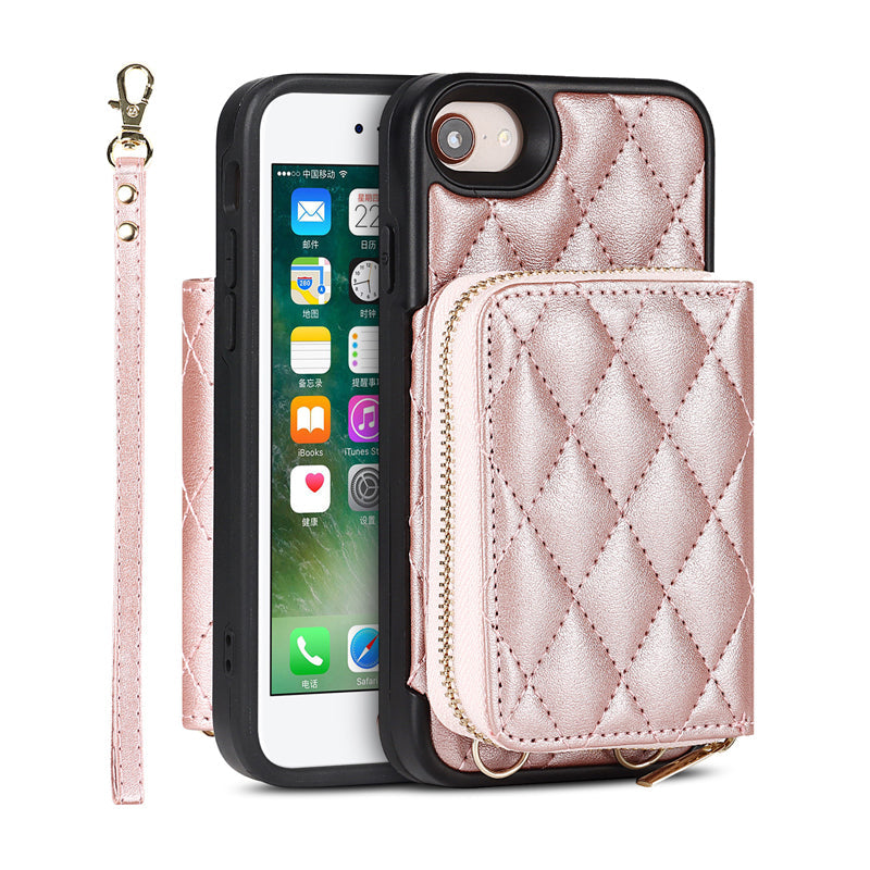 Women's Phone Case Wallet, Phone Bag with Crossbody Strap