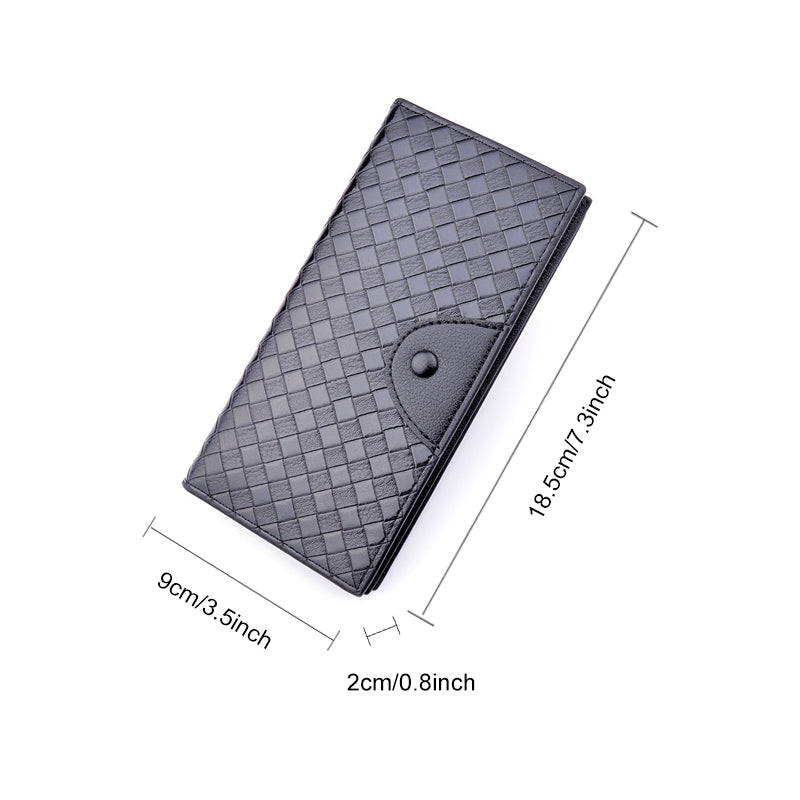 Long Style Braided Wallet