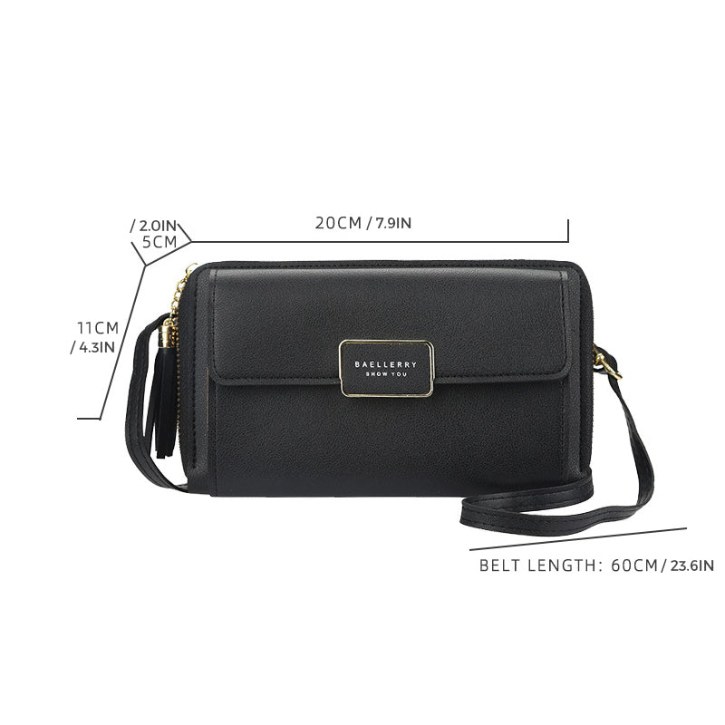 Multi-Slot Crossbody Phone Purse