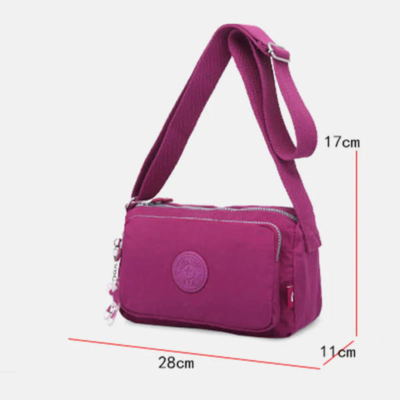 Lightweight Nylon Shoulder Bag