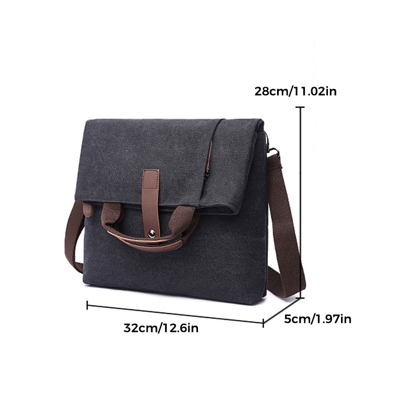 Men's Casual Canvas Messenger Shoulder Bag