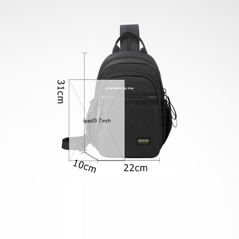 Multifunctional Shoulder Bag for Men