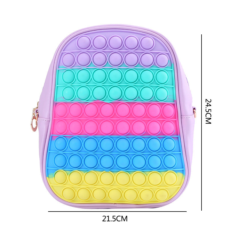 Creative PU Leather Backpack for Children