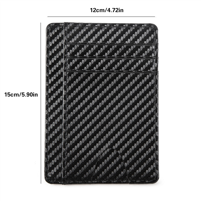 Front Pocket Leather Card Holder Wallets