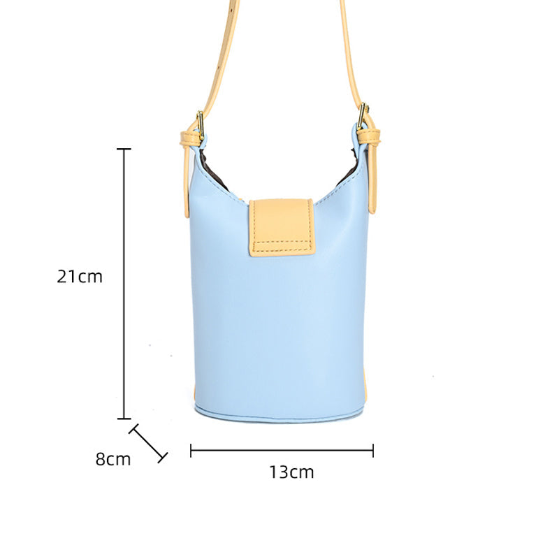 Minimalist Bucket Shoulder  Bag For Women