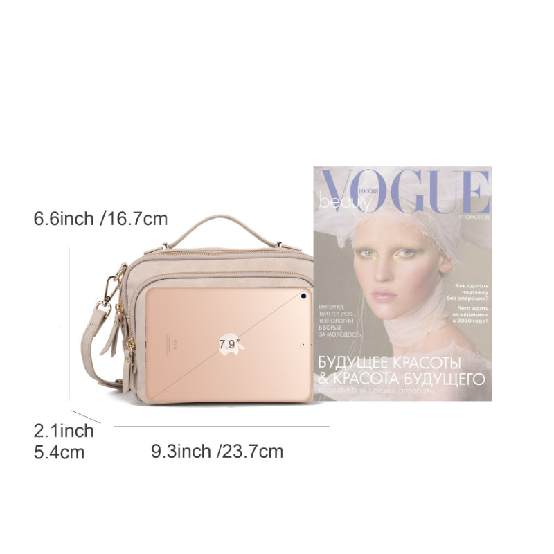 Crossbody Bag For Women Outing Large Soft Leather Daily Bag