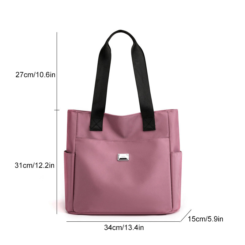 Large Capacity Waterproof Multi Pocket Nylon Shoulder Bag