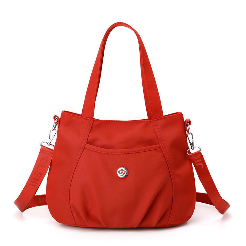 Women's Crossbody Lightweight Multi-Pocket Zipper Pocket Nylon Shoulder Bag