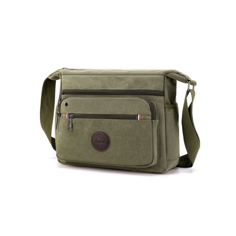 Men's Vintage Large Capacity Canvas Messenger Bag