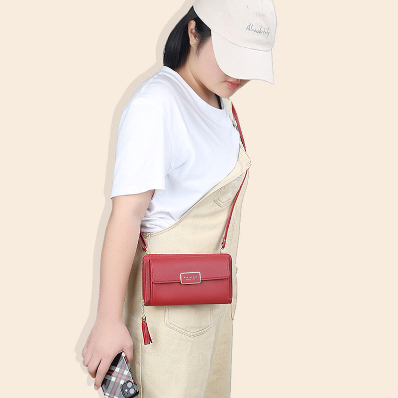 Multi-Slot Crossbody Phone Purse
