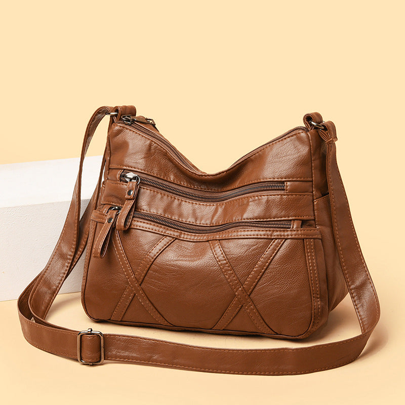 Soft Leather Shoulder Bag