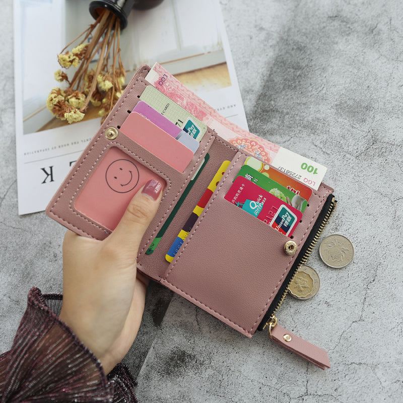 Embroid Women Short Wallets