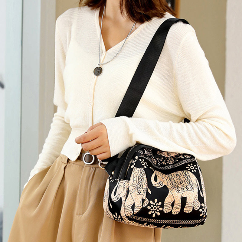 Houndstooth Small Bag