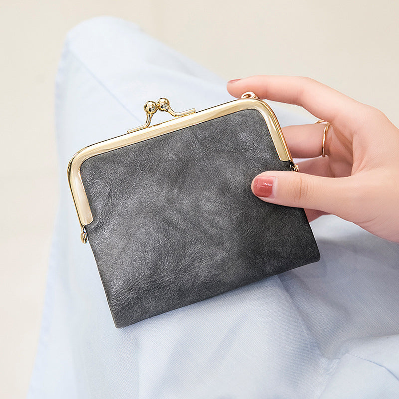 Women's Short Square Mini Wallet
