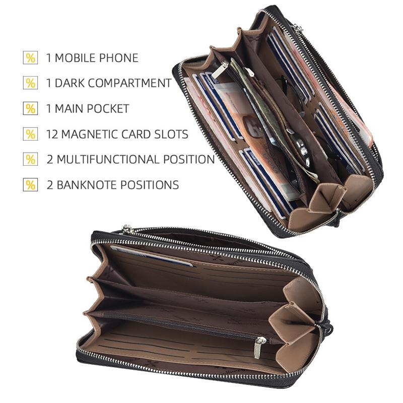 Men's Long Large Wallet