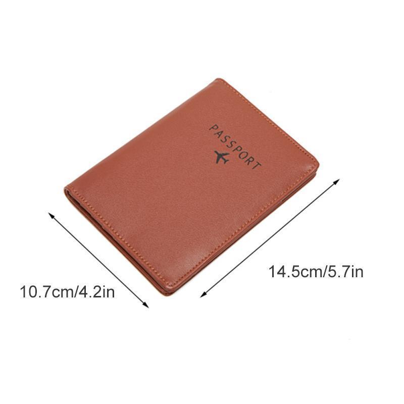 RFID Passport Holder Travel Wallet, Multifunctional Passport Note-Case