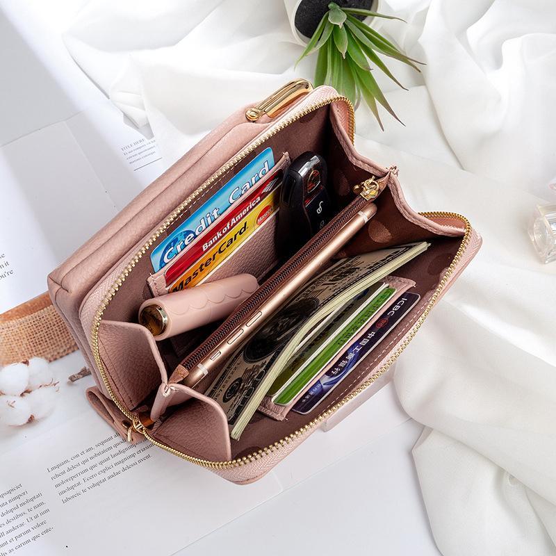 MINI Fashion Women Phone Bag Solid Crossbody Bag