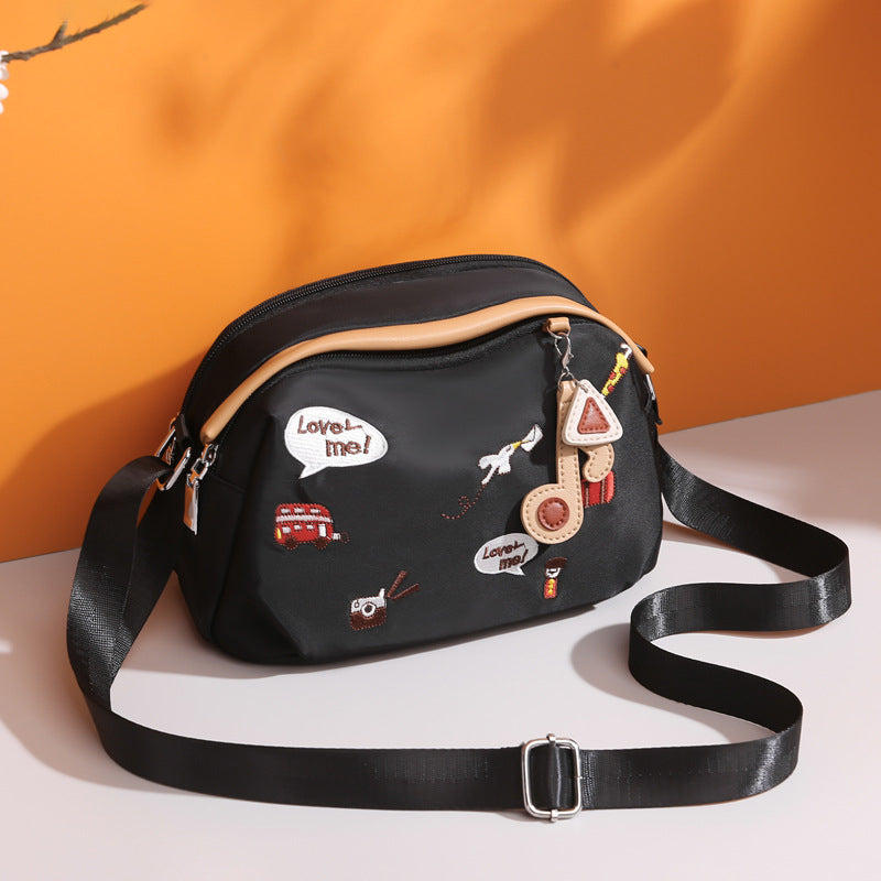 Nylon Print Pouch