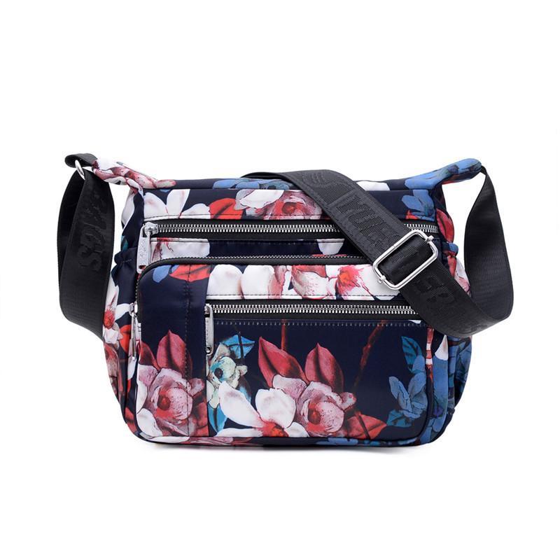 Multi-Pocket Waterproof Messenger Bag