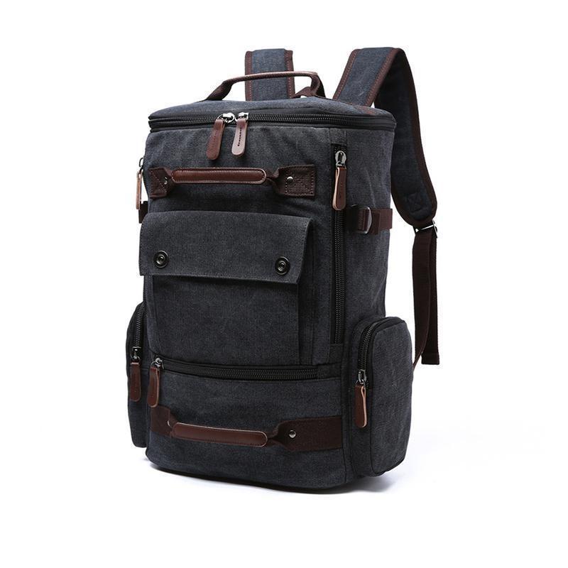 Large Capacity Canvas Travel laptop Backpack