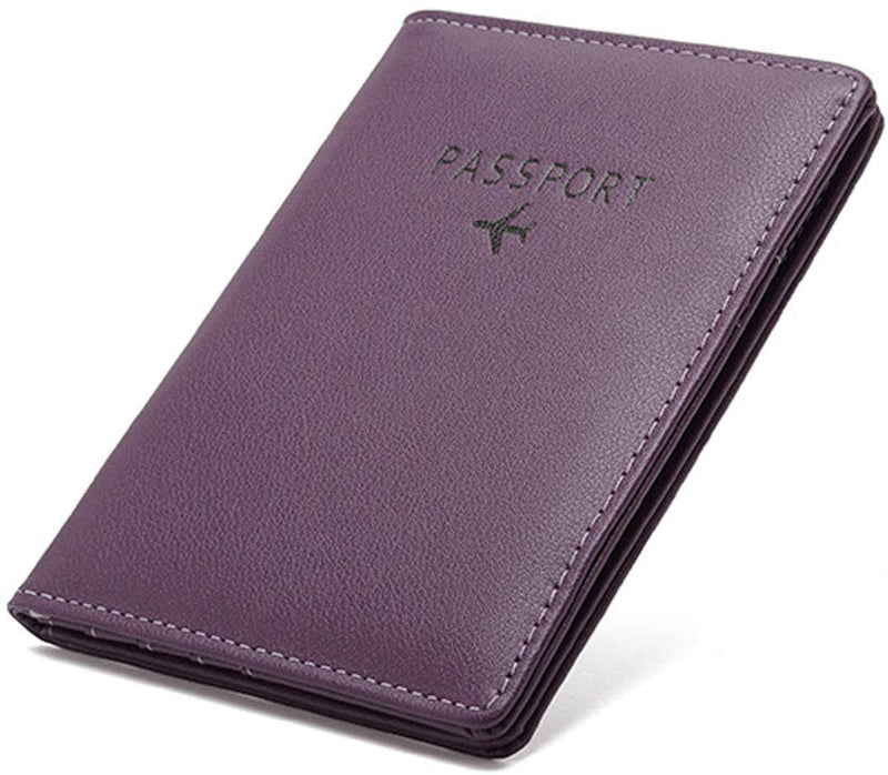 RFID Passport Holder Travel Wallet, Multifunctional Passport Note-Case