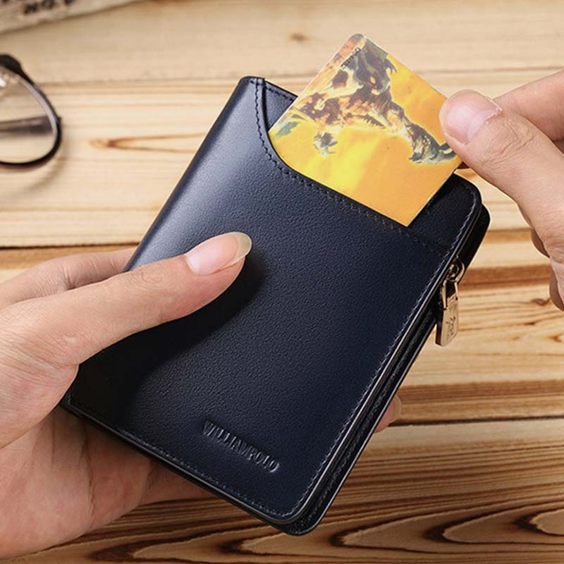 Large Capacity PU Leather Classic Wallet