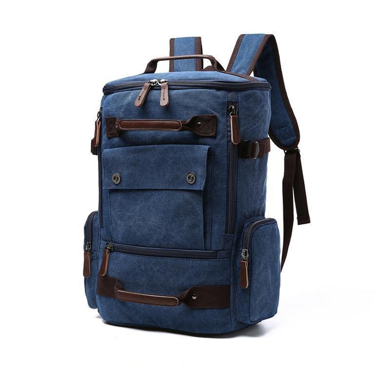 Large Capacity Canvas Travel laptop Backpack