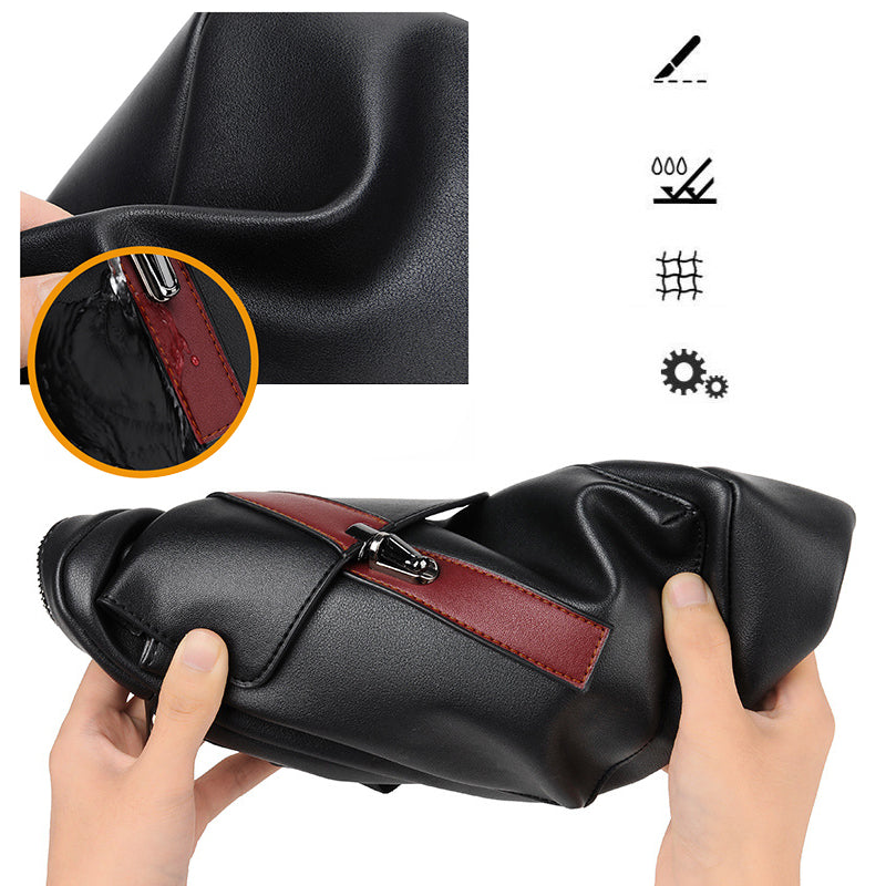 Messenger Bag for Men Soft PU Leather