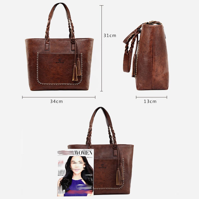 Women's Fashion Leather Handbag