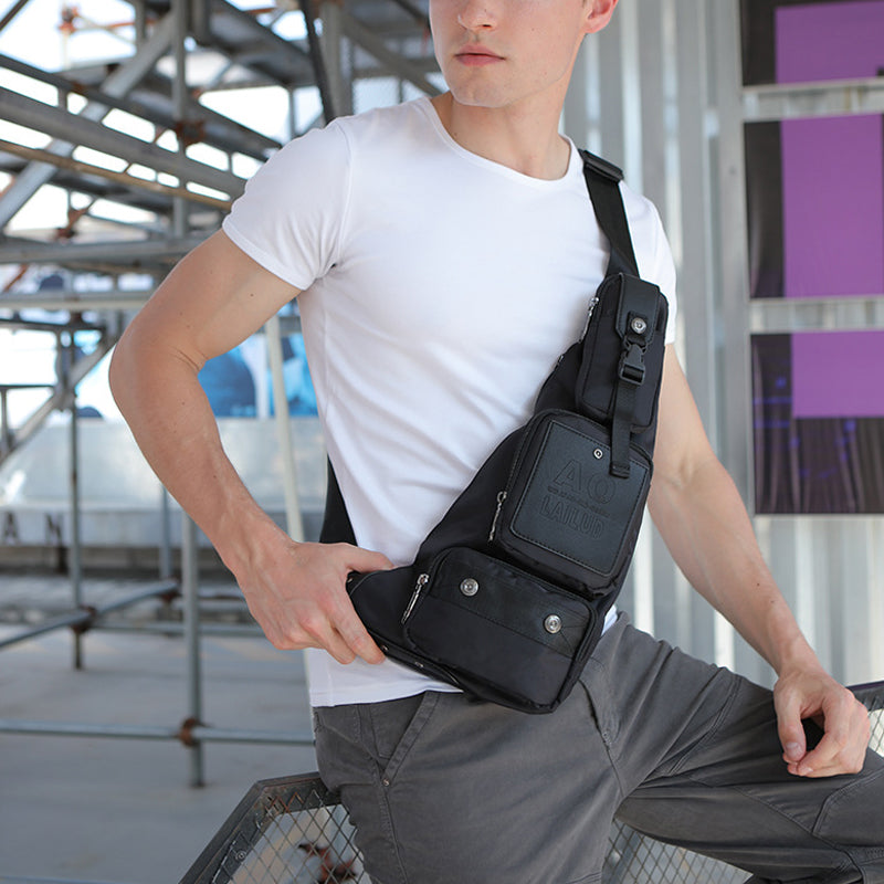 Crescent-shaped Cross-body Chest Bag