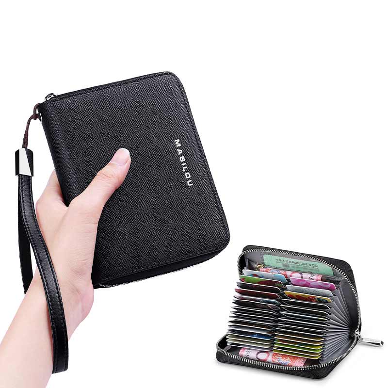 RFID Ultra-thin Exquisite Multi-card Wallet