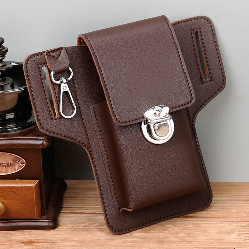 Vertical Mobile Phone Waist Bag