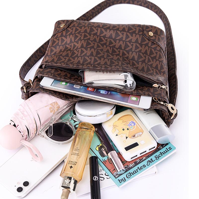 New Retro Printed Single-Shoulder Bag