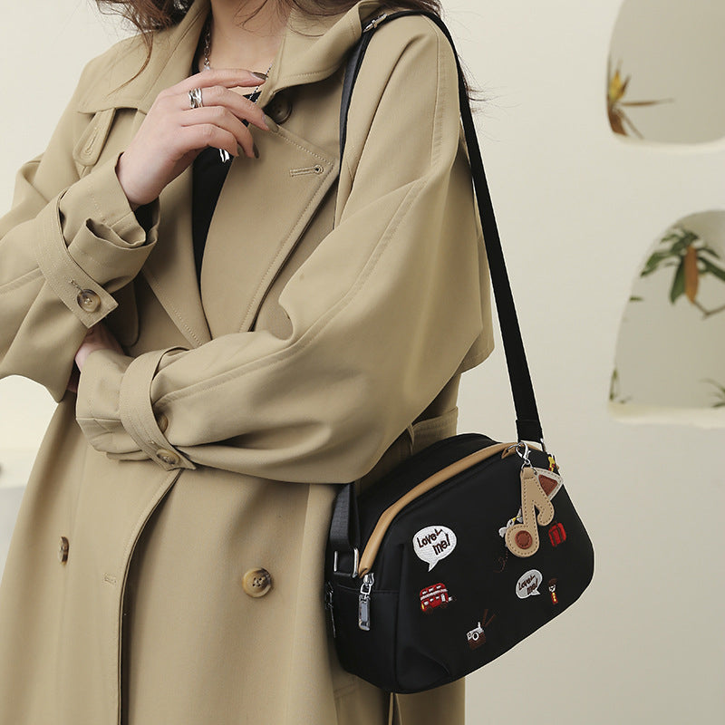 Nylon Print Pouch