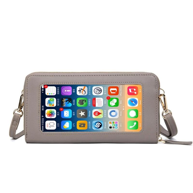 Touch Screen Crossbody Cellphone Purse, with RFID Blocking