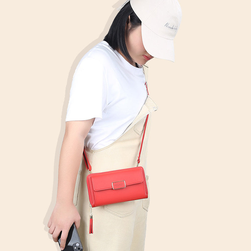Multi-Slot Crossbody Phone Purse