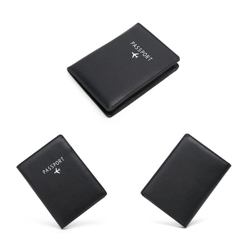 RFID Passport Holder Travel Wallet, Multifunctional Passport Note-Case