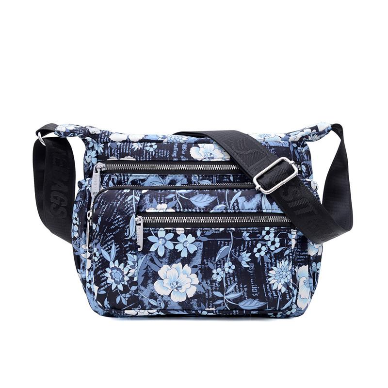 Multi-Pocket Waterproof Messenger Bag