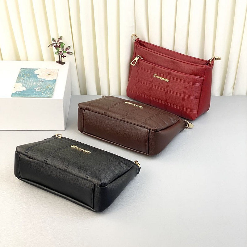 Fashion Large-capacity Anti-theft Soft Leather Messenger Bag