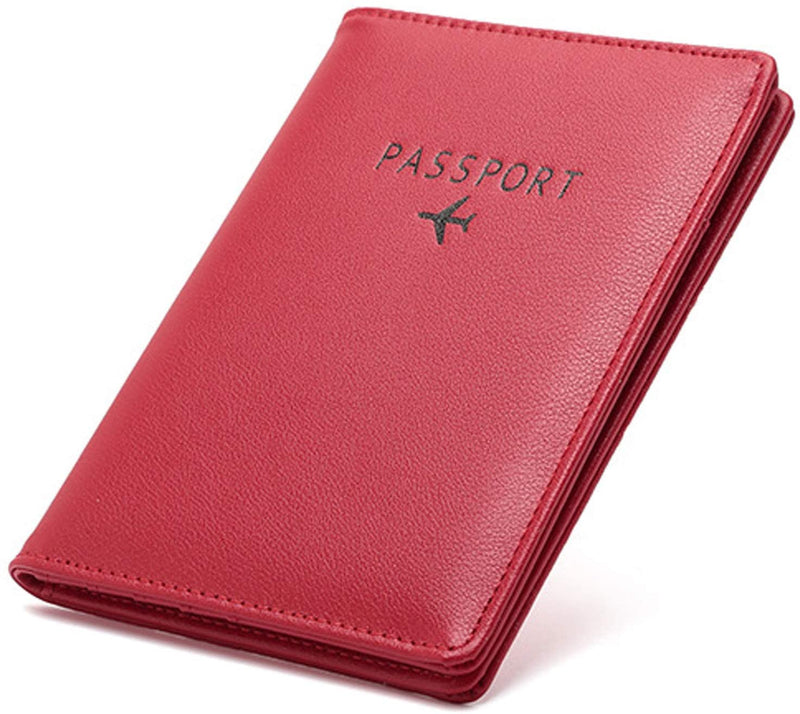 RFID Passport Holder Travel Wallet, Multifunctional Passport Note-Case