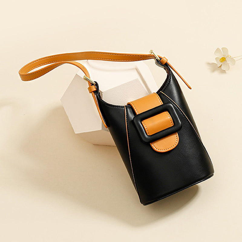 Minimalist Bucket Shoulder  Bag For Women