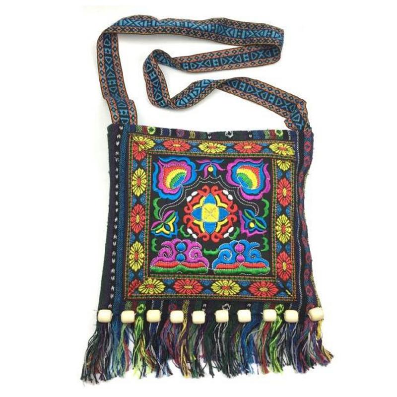 Vintage Embroidery Shoulder Bag