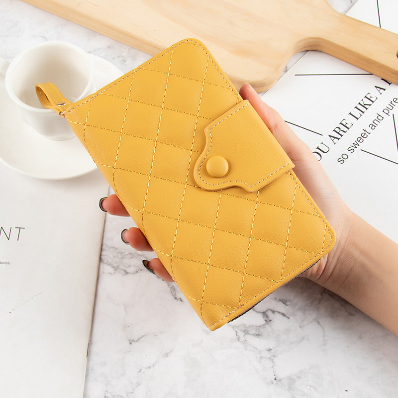 Korean Diamond Lattice Coin Purse