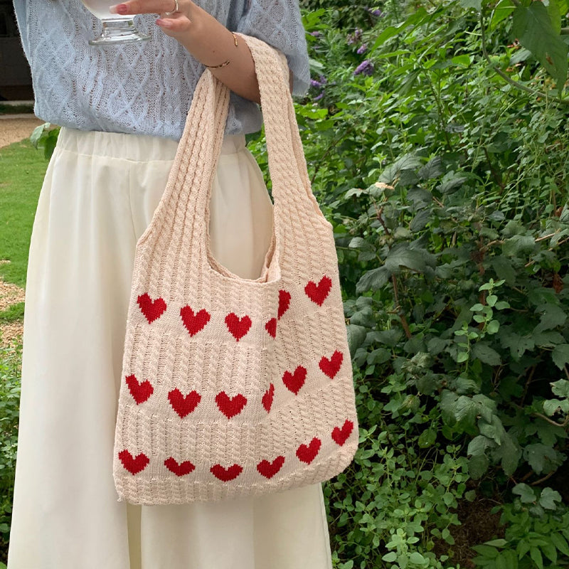 Love Knit Tote Bag
